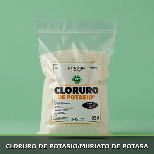 Cloruro de potasio/muriato de potasa