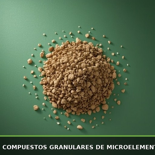 Compuestos granulares de microelementos