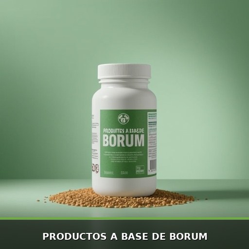 Productos a base de Borum