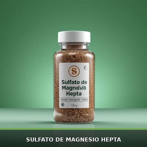 Sulfato de magnesio hepta